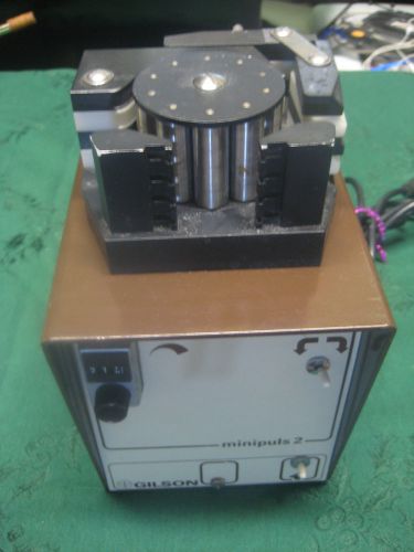 GILSON MINIPULS 2 - 4 CHANNEL PERISTALTIC PUMP