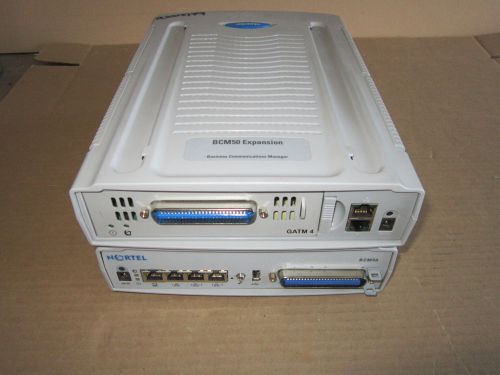 NORTEL BCM50 COMMUNICATIONS MANAGER WITH EXPANSION UNIT GATM4