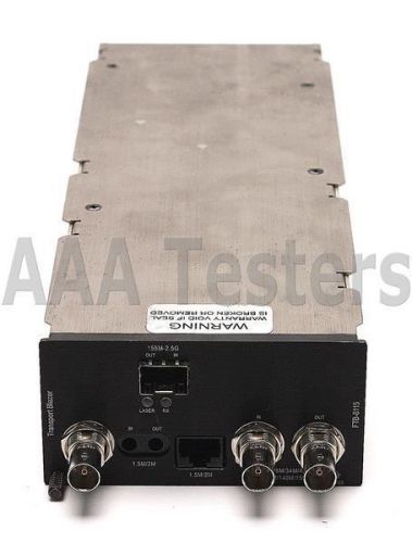 Exfo ftb-8115 transport blazer network testing module for ftb-200 ftb200 ftb8115 for sale