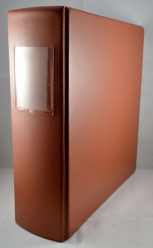 Boorum &amp; Pease Brown Virgin Vinyl 3-Inch 3-Ring Binder 062-3SPTL