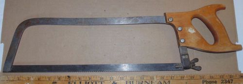 Vintage Moore Bros. 50 Hand Meat Saw  18&#034; blade