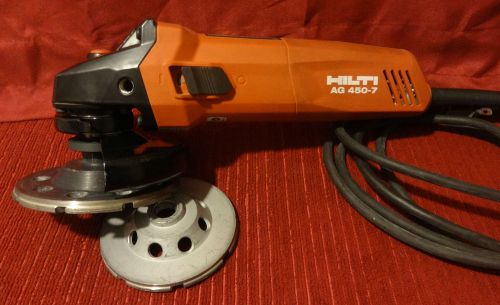 Hilti 7-Amp  4 1/2&#034; Angle grinder AG 450-7S