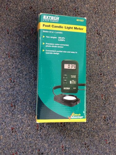 Extech Foot Candle Light Meter