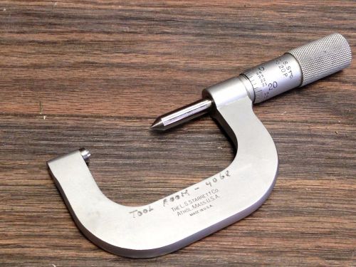 MITUTOYO 0 -1 &#034; MICROMETER .001&#034;