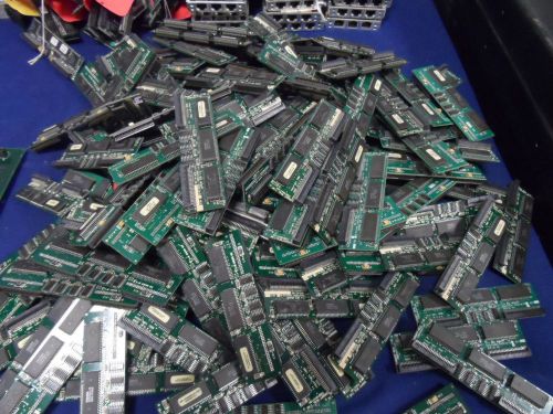 Sarnoff 4gb memory modules lot 200 pieces lot make 9 lb of scrap 30 may bad for sale