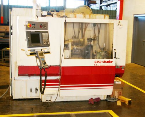 Cylindrical CNC Studer Grinder. 13&#034; x 40&#034; Studer S-35R Grinder w/ Fanuc 16-T CNC