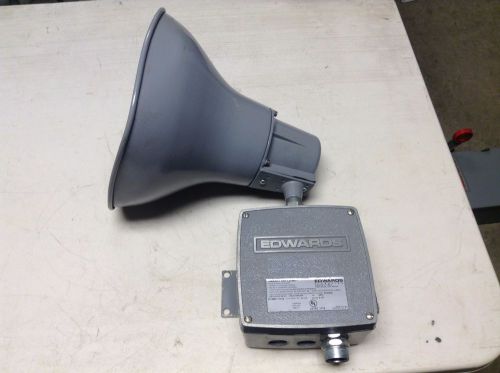 Edwards Signaling 5530MHV-120Y6 Adaptatone 120-240 VAC Alarm  5530MHV120Y6