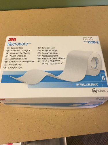 3M Micropore 2&#034; Tape Box Of 6