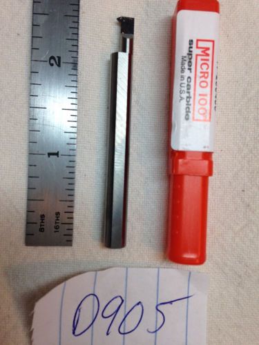 1 NEW MICRO 100 SOLID CARBIDE THREADING BORING BAR.   IT-200400  {D905}