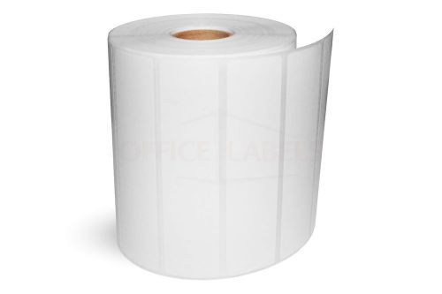 5 rolls of zebra compatible labels 4&#039;&#039; x 1&#039;&#039; for sale