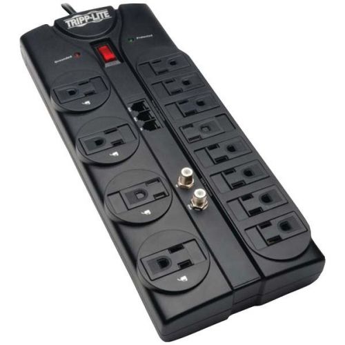 Tripp Lite TLP1208TELTV Surge Protector - 12 Outlet