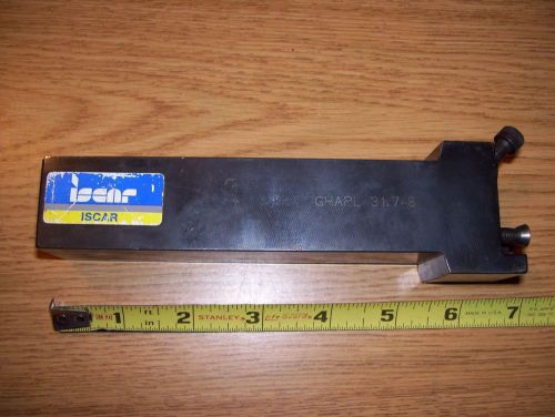 Iscar GHAPL 31.7-8 Cut Grip Metal Lathe Tool Holder.. Nice!