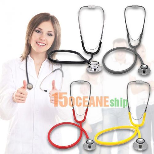 Pro Dual Head EMT Clinical Stethoscope Doctor Nurses Medical Auscultation Device