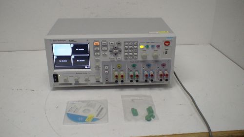 Agilent N6705B DC Power Analyzer Mainframe 600W / 4-Slots (DMM, Scope, Arb more)