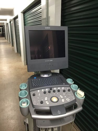 SIEMENS ACUSON X300 Premier Addition 2010 Cardiac Vascular Cw Dicom