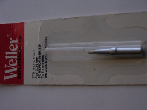 2 pcs. WELLER SOLDERING IRON TIPS TCP/ TC201 IRONS  PTD8, PTE8,  PTP8; 3/16&#034;