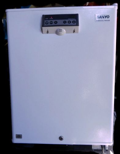 Sanyo biomedical freezer sf-l6111w in white w/ sub-zero temperature capabilities for sale