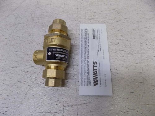 Watts backflow preventer 1/2in. 061935 9d-1/2 for sale