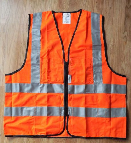 RADNOR 64055953 REFLECTIVE VEST, NEW.  Size:  2XL