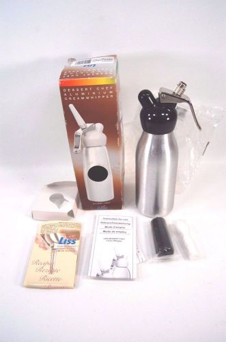 NIB Liss Professional Whipped Cream Whipper 0.5L #4192 Aluminium Free Ship