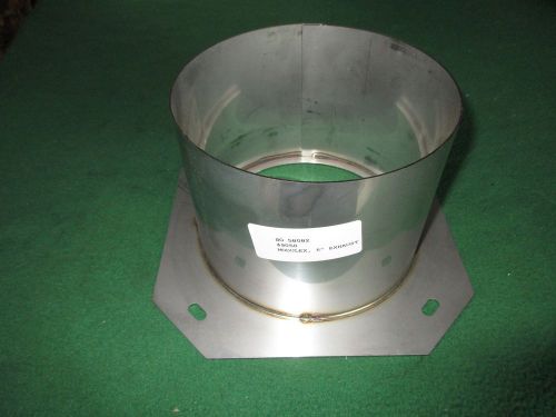 NEW AERCO BOILER 6 INCH STAINLESS STEEL EXHAUST FLANGE 49050