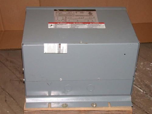 NEW Square D 3T2F General Purpose Transformer 480 Delta 208 V WYE/120V 3PH 3KVA