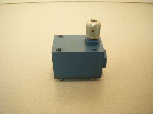 Parker Hydraulic Safety Relief Valve P/N R2184711501445 NSN 4820013109650