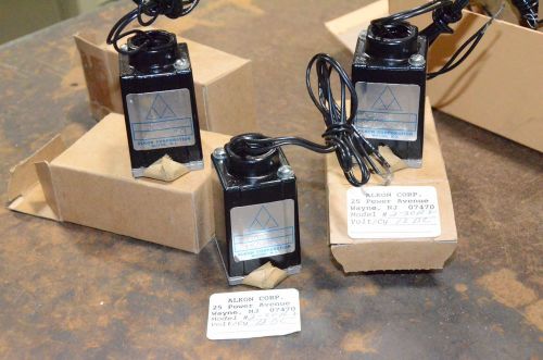 Alkon Solenoid Coil Lot of 3 2-30R2 2-30-R2 230R2