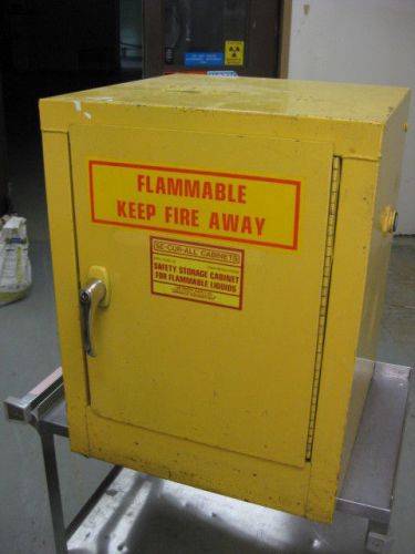 Se-cur-all 4 gallon safety storage cabinet for flammable liquids a102 for sale