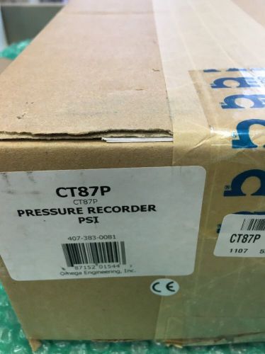 OMEGA CT87P PRESSURE RECORDER ****NEW*****