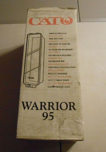 Cato chief 105 white fire extinguisher holder for 2 1/2 or 5lb extinguisher!!! for sale