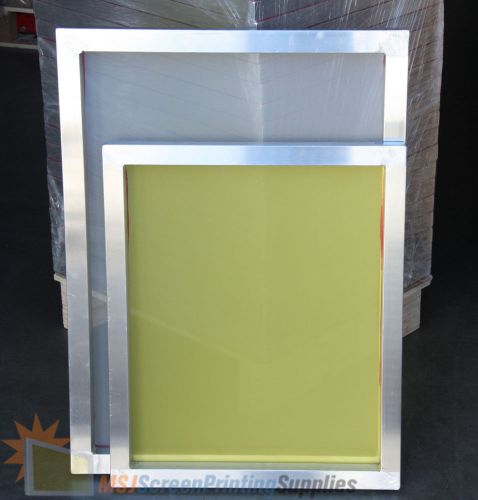 6-Pack 20&#034;x24&#034; Aluminum Frame Printing Screens 160/230/305 Mesh Count Mixed Lot