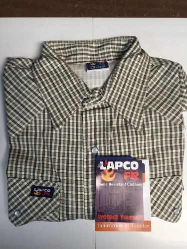 Lapco 7oz Western Plaid FR Work IAC7WS 2XL