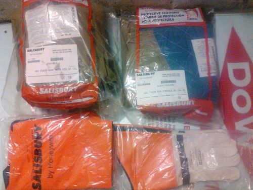 Salisbury Arc Flash Kit Flame-Resistant Green/XL  40Cal. HRC4 &#034; Brand New &#034;