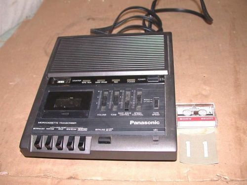 Panasonic RR-930 Transcriber with microcassette free ship