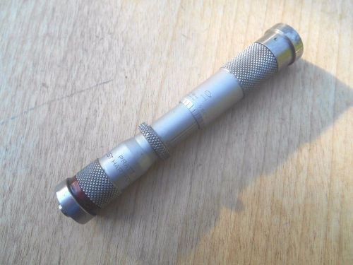 PRATT &amp; WHITNEY INSIDE MICROMETER , 3 5/8&#034; - 4 5/8&#034;,  .0001&#034;