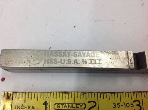 Hassay Savage 3/8&#034; III Keyway Broach, No Shim or Bushing. MADE IN USA