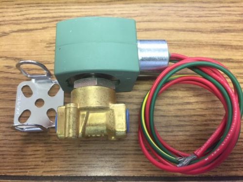 ASCO Red Hat 8262G90VM Solenoid Vacuum Valve 1/4&#034; FNPT 120/60 New