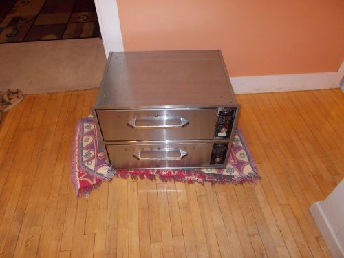 Hatco 28&#034;w two drawer food warmer built-in 900 watts for sale