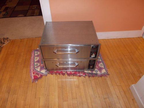 HATCO 28&#034;W TWO DRAWER FOOD WARMER BUILT-IN 900 WATTS