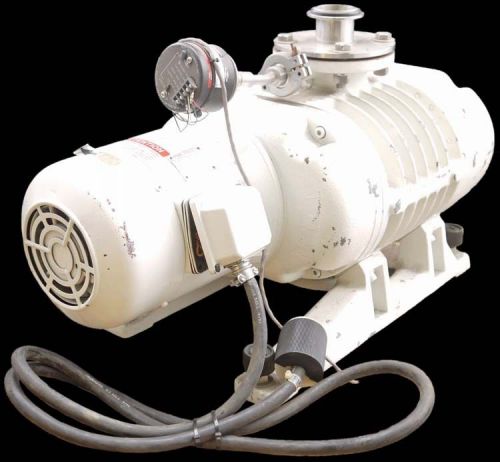 Leybold Ruvac WS-500 HE200 Vacuum Pump 11631-1 w/Emod 091M-75/2 60Hz Motor PARTS