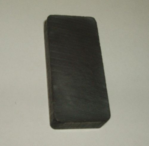 100 Ceramic 8 Rectangular Magnets - 1-7/8&#034; x 7/8&#034; x .390, POWERFUL