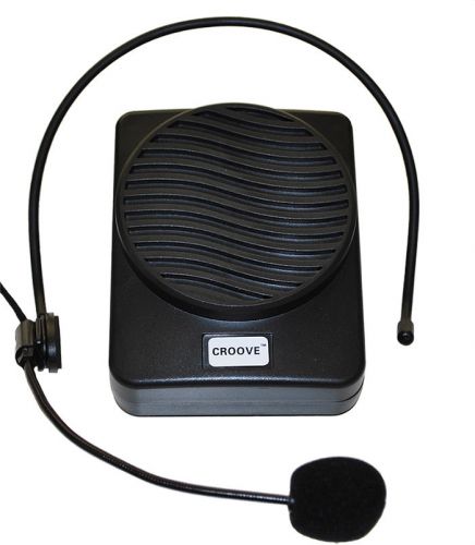 *NEW* 25 Watt Rechargeable Voice Amplifier w/ Headset Waist/Neck Band Belt Clip