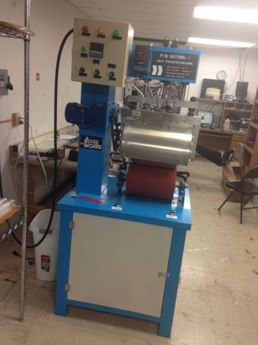 Skateboard heat transfer machine - 11&#034; roller - perfect working condition for sale