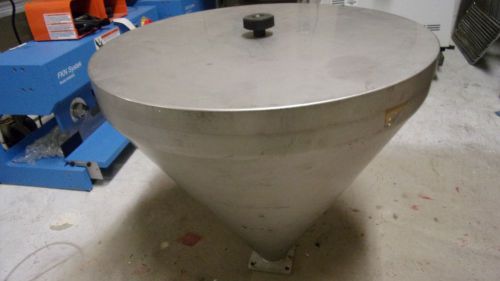 20&#034; Hopper, Conical Metal