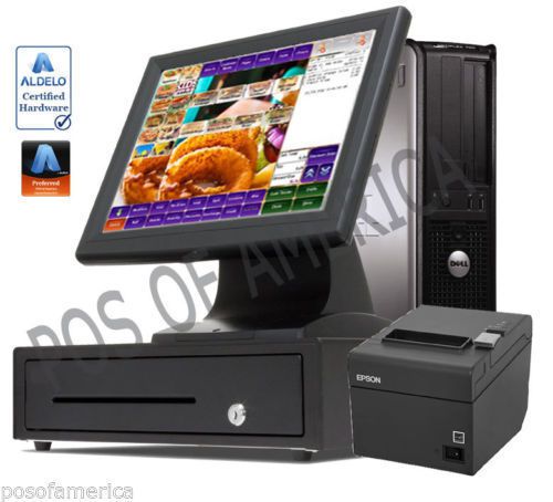 Aldelo pro burger restaurant complete affordable pos system new for sale