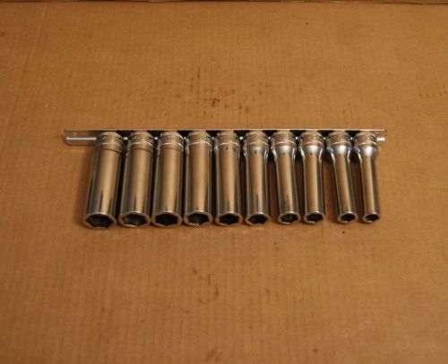 MAC Tools 1/2 Drive Metric Deep 10pc Socket Set 6pt 10mm - 19mm VDG6