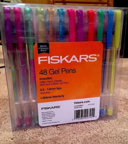 Fiskars Gel Pen 48-Piece Value Set