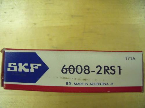 NEW SKF 6008-2RS1 Single Row Ball Bearing