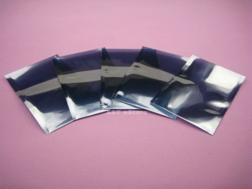 50 silver gray anti static shielding bags 2.4&#034; x 4.3&#034;_60 x 110mm for sale